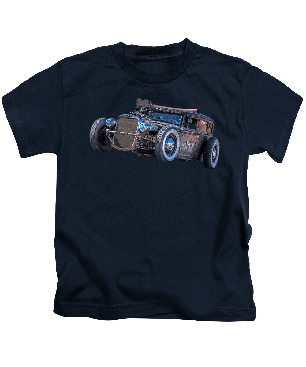 Hotrod Kids T-Shirt featuring the photograph Old Blue Eyes by Gill Billington