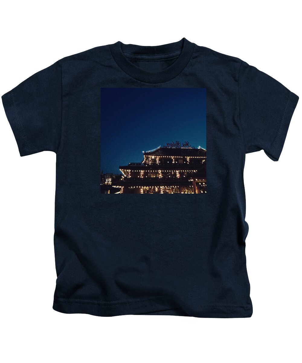 China Kids T-Shirt featuring the photograph China by The Yellow Loops