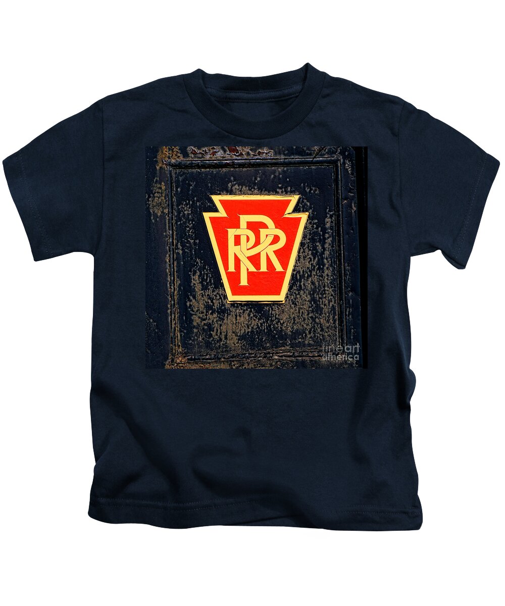 Pennsylvania Kids T-Shirt featuring the photograph Pennsylvania Railroad by Olivier Le Queinec