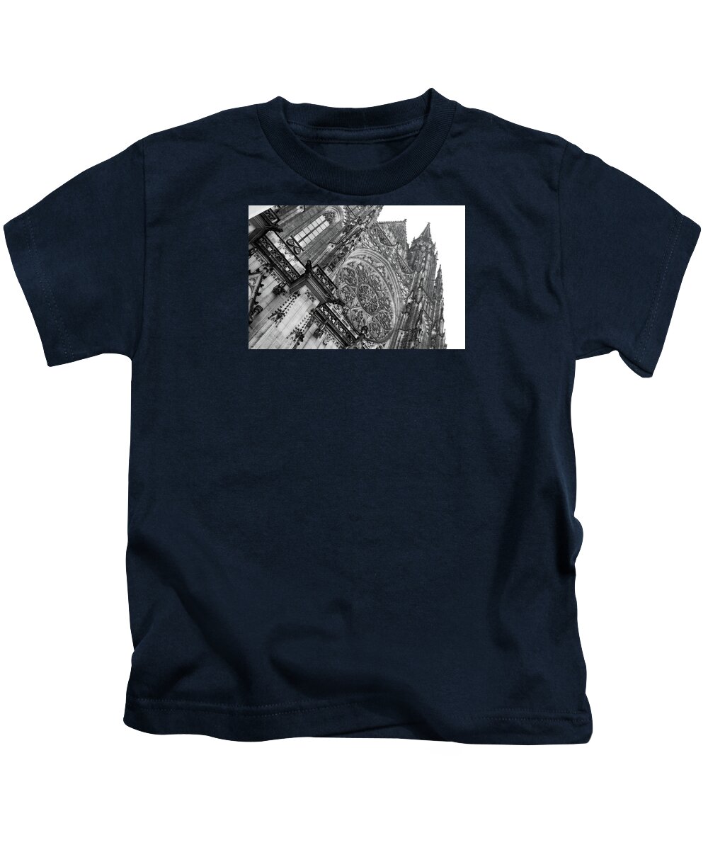 Europe Kids T-Shirt featuring the photograph St. Vitus Cathedral 1 by Matthew Wolf
