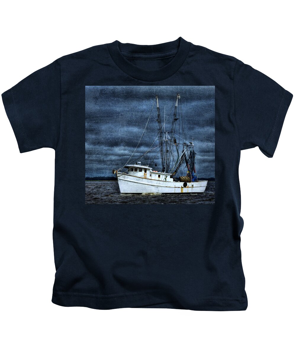 Fine Art Prints Kids T-Shirt featuring the photograph Storm Is Coming by Dave Bosse