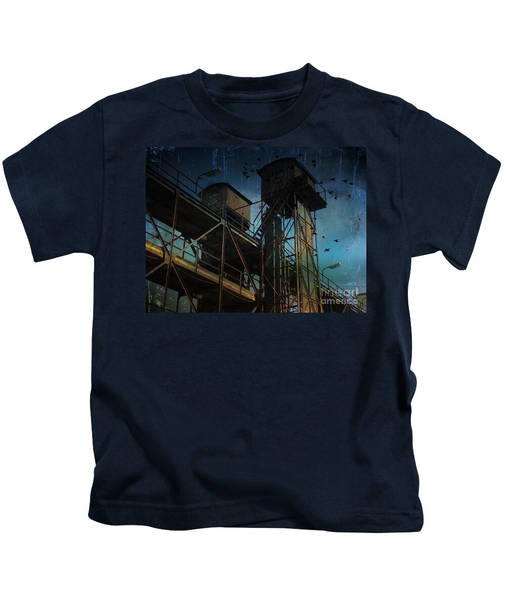 Photography Kids T-Shirt featuring the photograph Urban past by Ivana Westin
