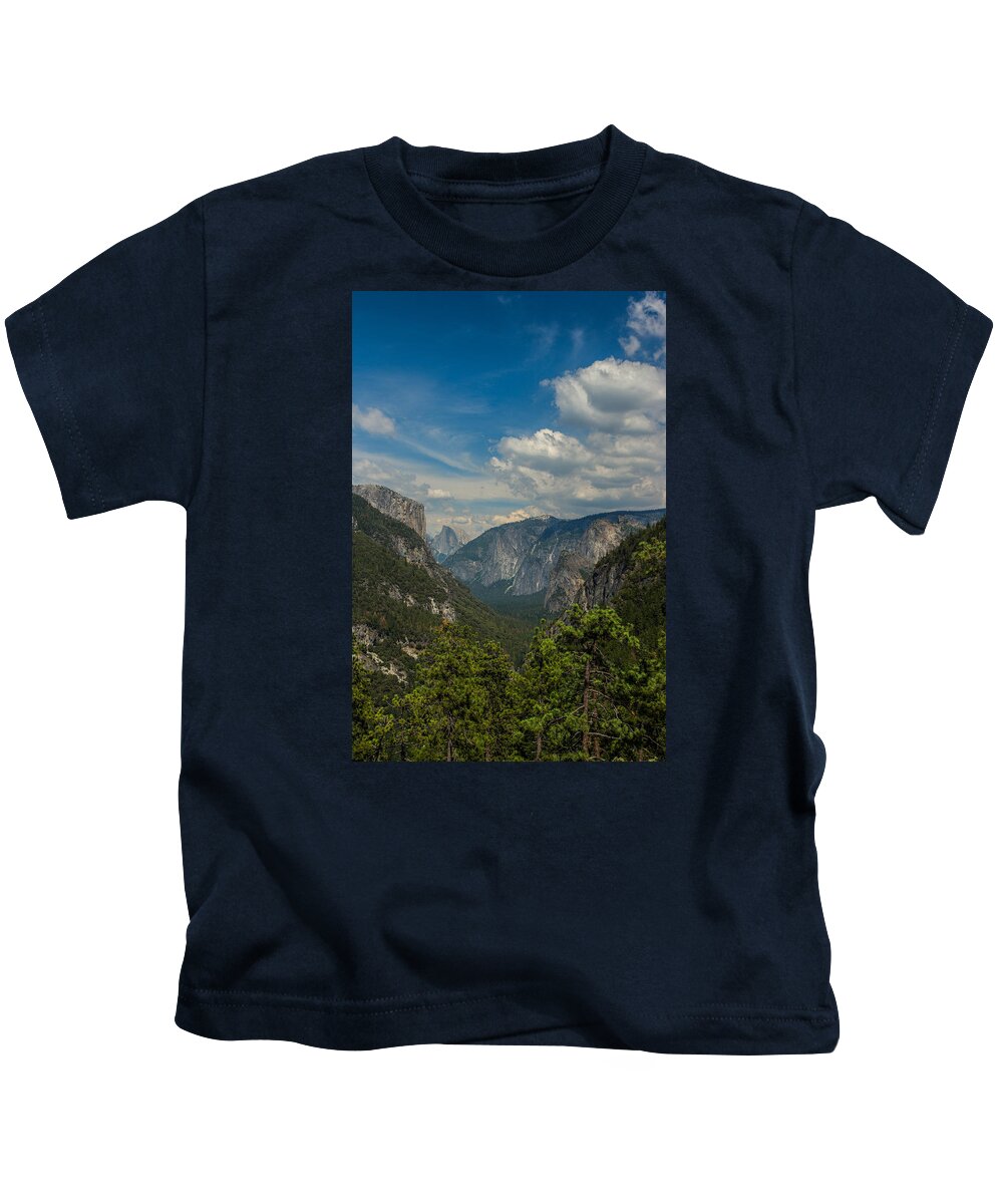 Summer Kids T-Shirt featuring the photograph Yosemite Nationalpark by Jonas Wehbrink