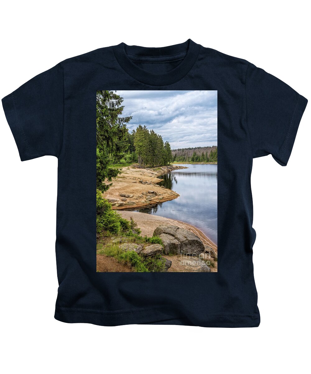 Harz Kids T-Shirt featuring the photograph The Harz National Park #9 by Bernd Laeschke