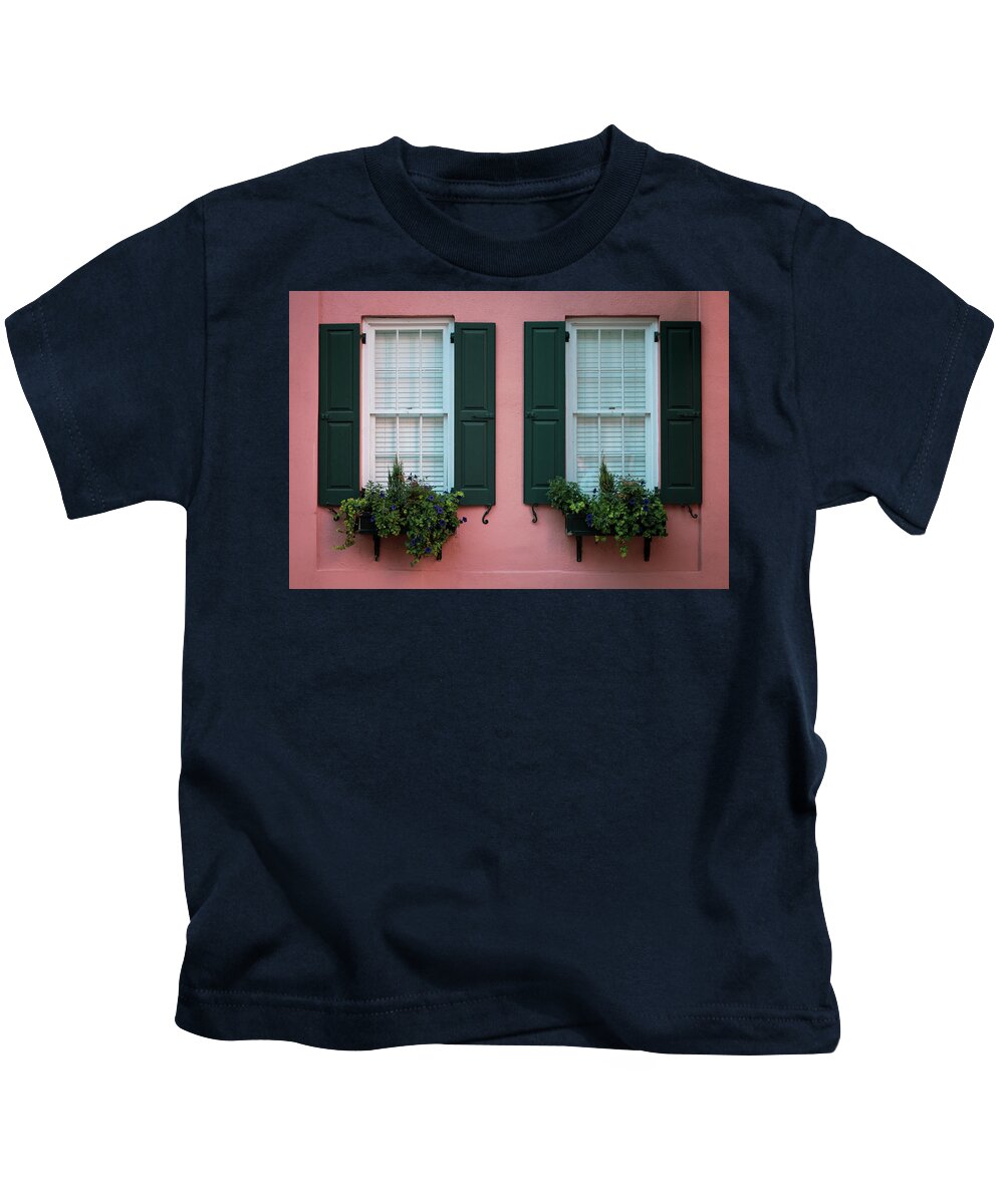 Planter Kids T-Shirt featuring the photograph House Eyes by Susie Weaver