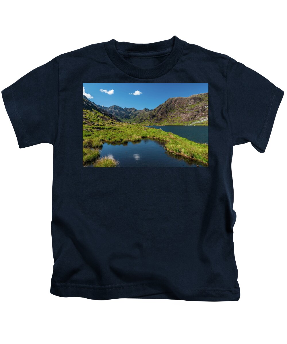 Loch Coriusk Kids T-Shirt featuring the photograph Loch Coriusk, Isle of Skye by David Ross