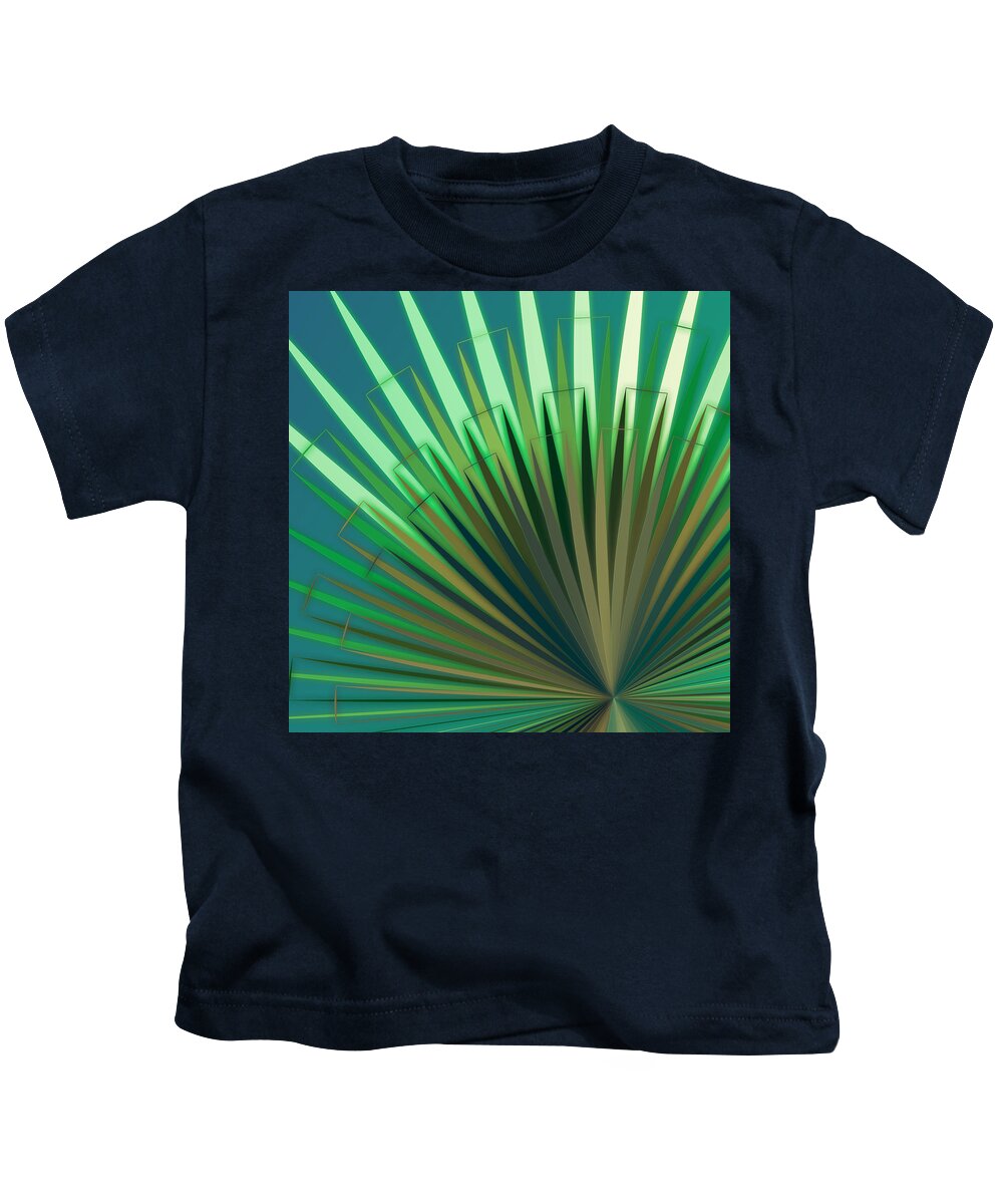 Abstract Kids T-Shirt featuring the digital art Pattern 41 #1 by Marko Sabotin