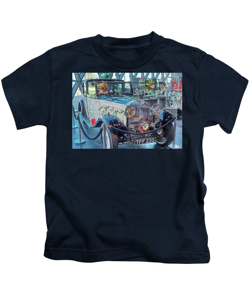 Salvadore Dali Kids T-Shirt featuring the photograph 1933 Rolls Royce by Farol Tomson