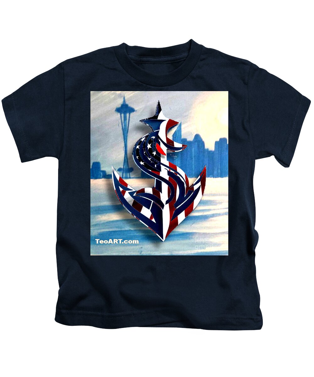 Seattle Kraken Anchor Art by Teo Alfonso