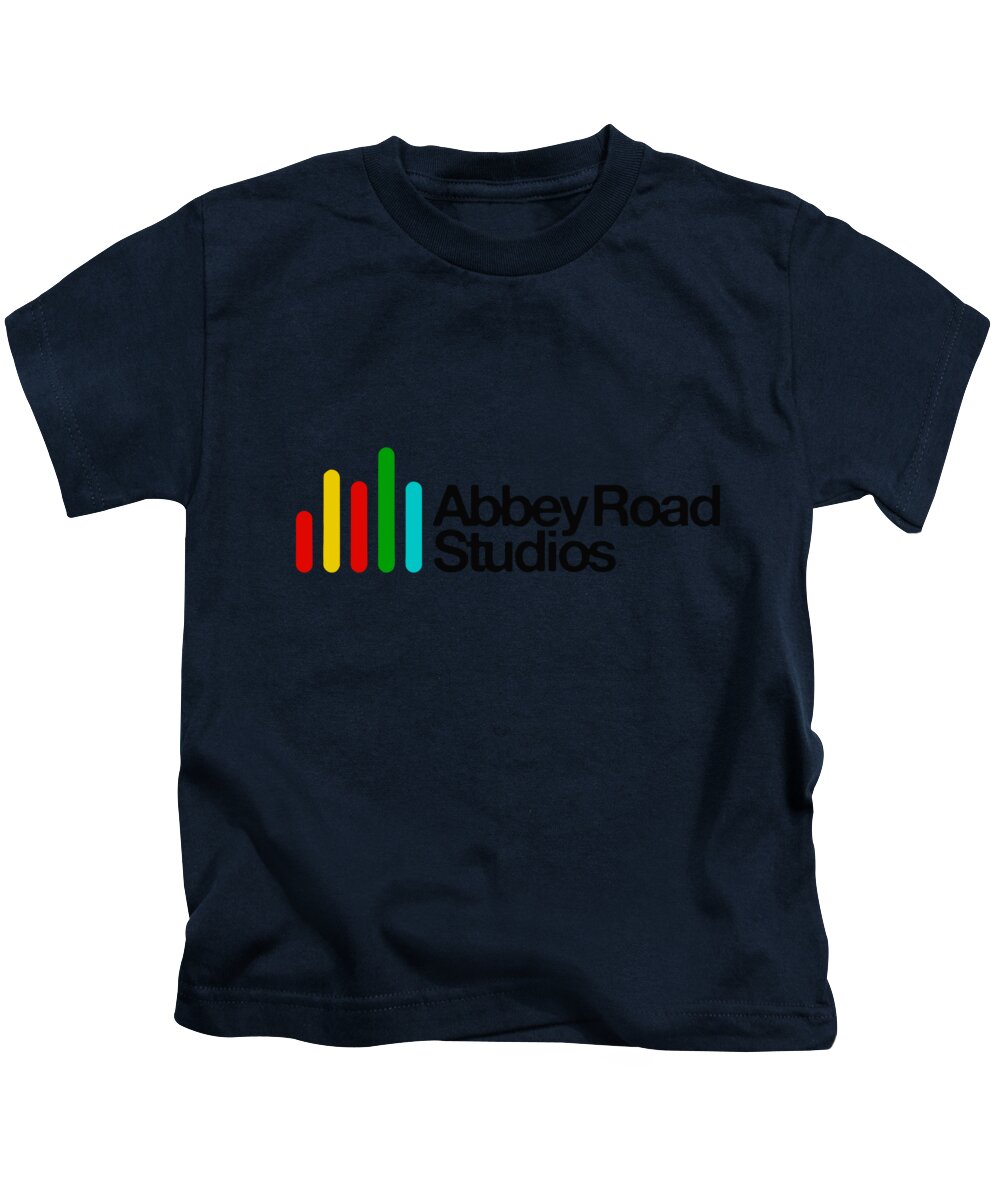 Lennon Kids T-Shirt featuring the drawing Abbey Road Studios by Su Tejo