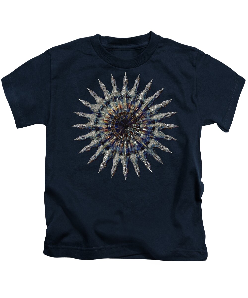 Sun Kids T-Shirt featuring the digital art Alien Sun Generator by David Manlove