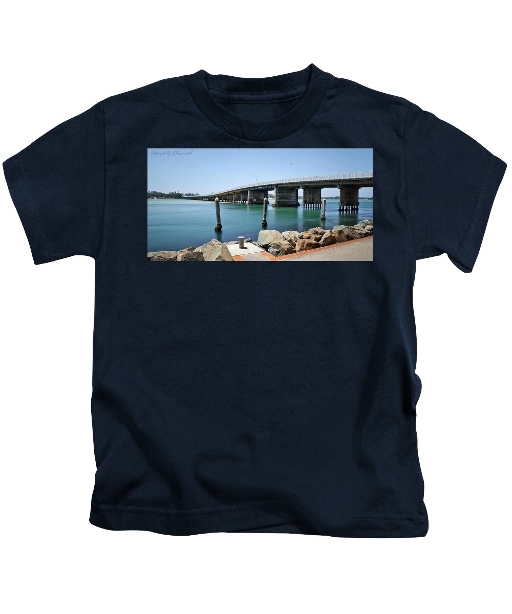 Forster Photography Kids T-Shirt featuring the digital art Beautiful Forster 224444 by Kevin Chippindall