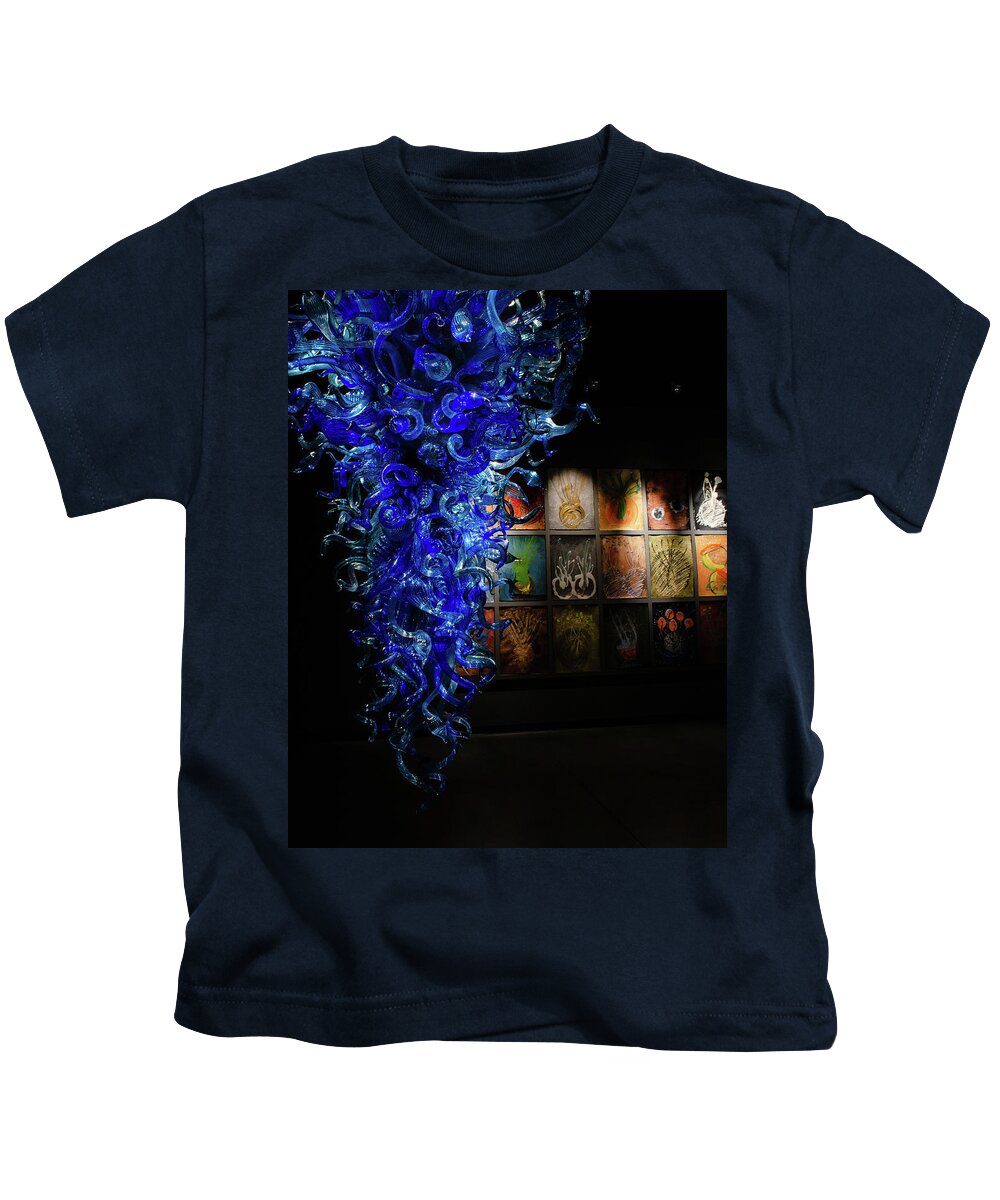 Blownglass Kids T-Shirt featuring the photograph Chihuly Glass No.3 by Vicky Edgerly