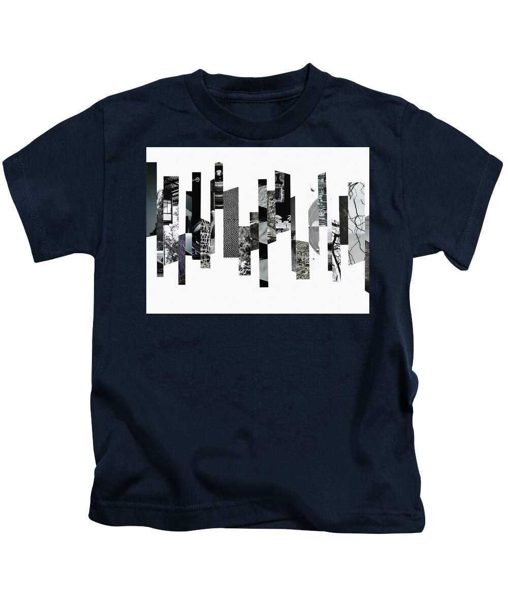 Collage Kids T-Shirt featuring the photograph Crosscut#135 by Robert Glover