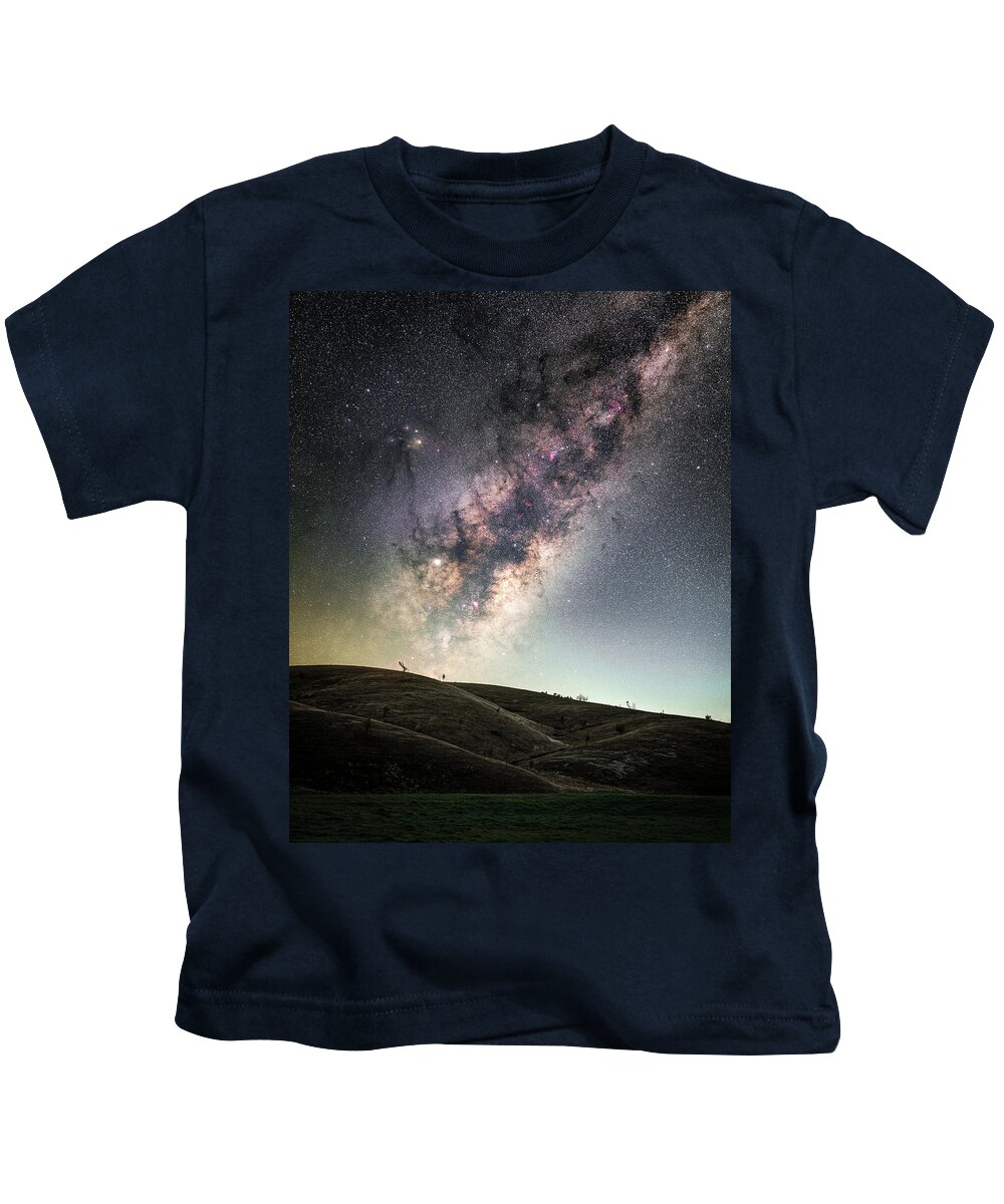 Milky Way Kids T-Shirt featuring the photograph Eternal Beauty by Ari Rex