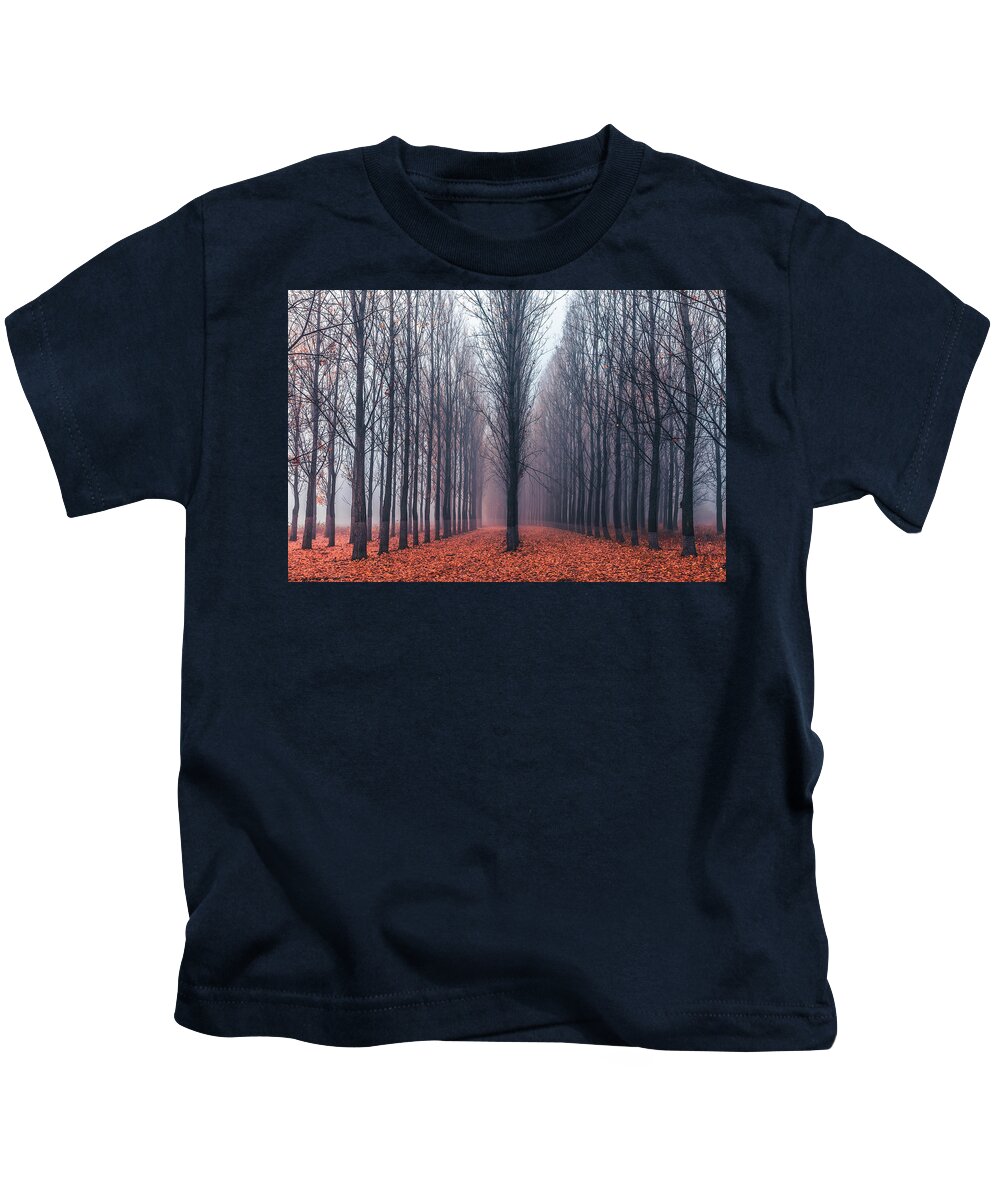 Anevsko Kale Kids T-Shirt featuring the photograph First In the Line by Evgeni Dinev