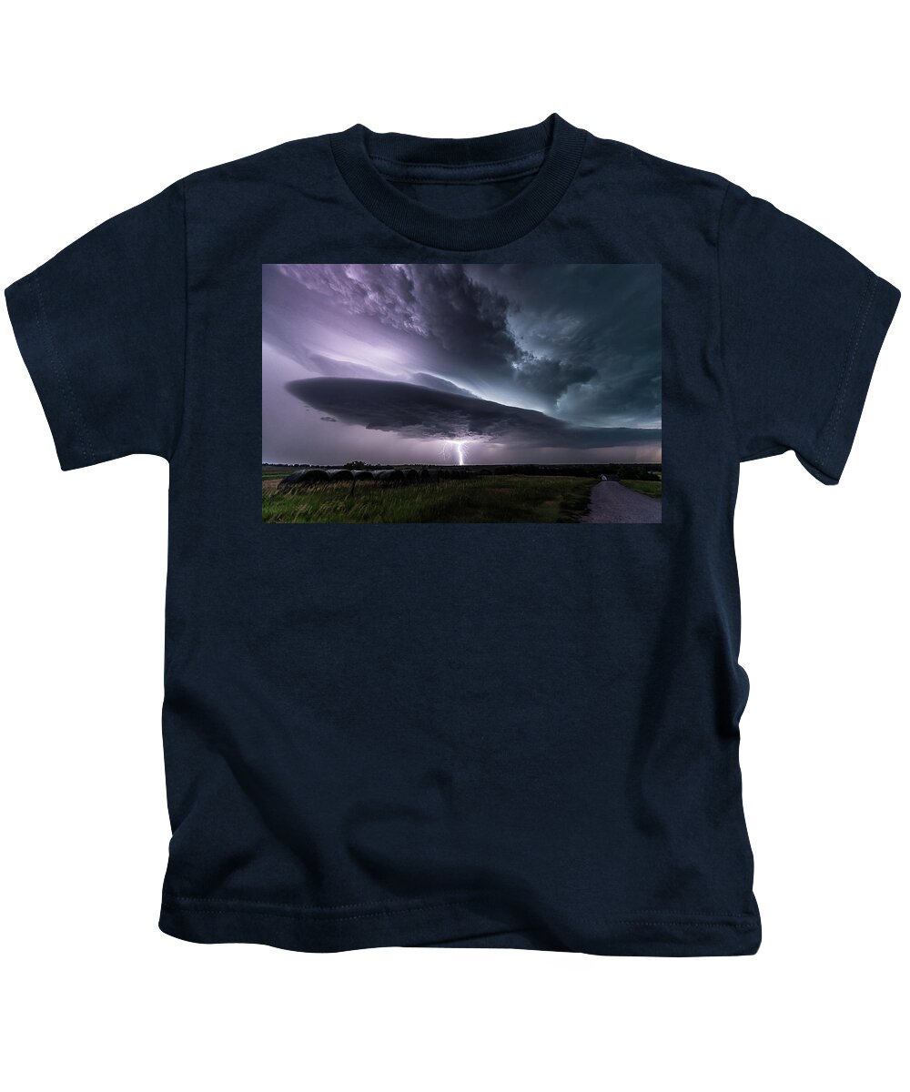 Storm Kids T-Shirt featuring the photograph Flying Saucer by Marcus Hustedde
