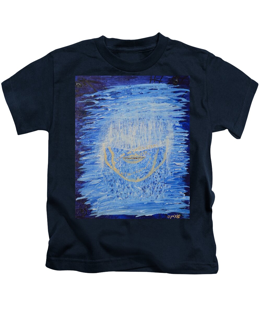 Christina Knight Kids T-Shirt featuring the painting Knowing Peace by Christina Knight