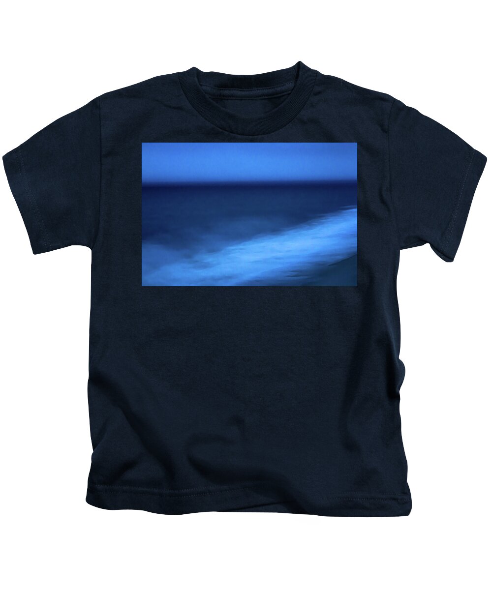 Blue Kids T-Shirt featuring the photograph Nauset in Blue by Denise Kopko