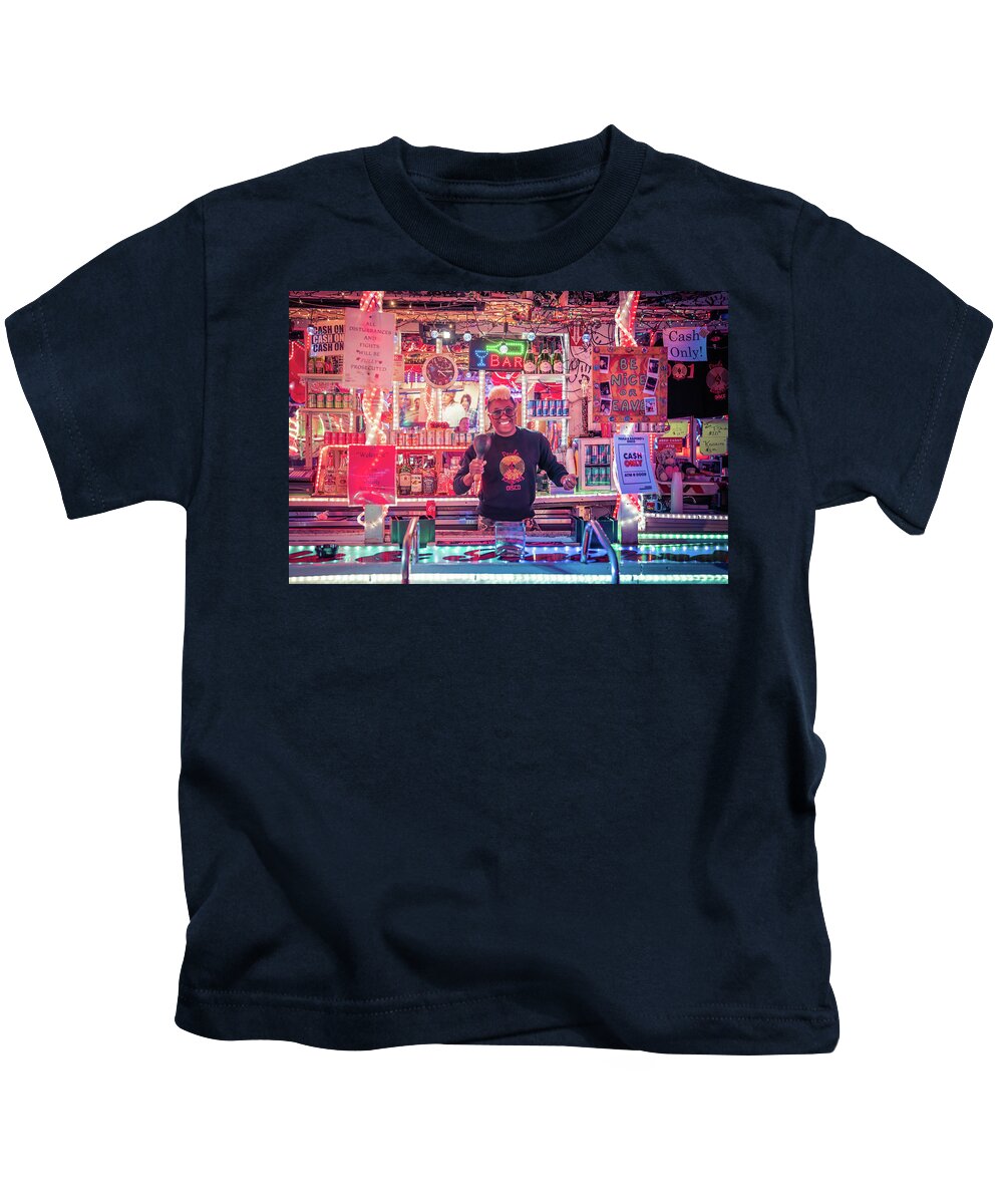 Memphis Kids T-Shirt featuring the photograph Paula Raiford by Darrell DeRosia