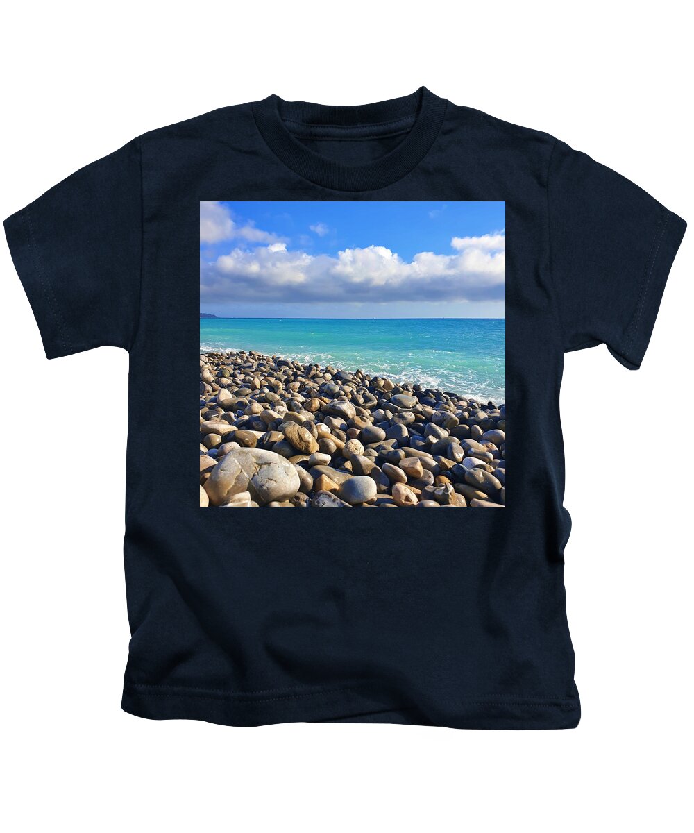 Nice Kids T-Shirt featuring the photograph Rock Point of View by Andrea Whitaker