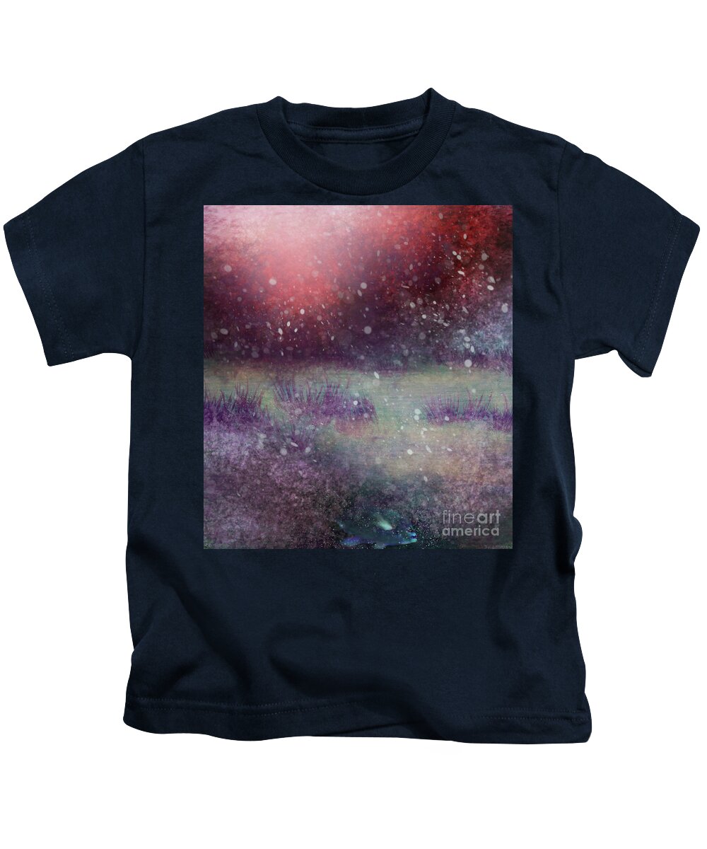 Christmas Kids T-Shirt featuring the digital art Sixteen Day's To Christmas 2020 by Julie Grimshaw