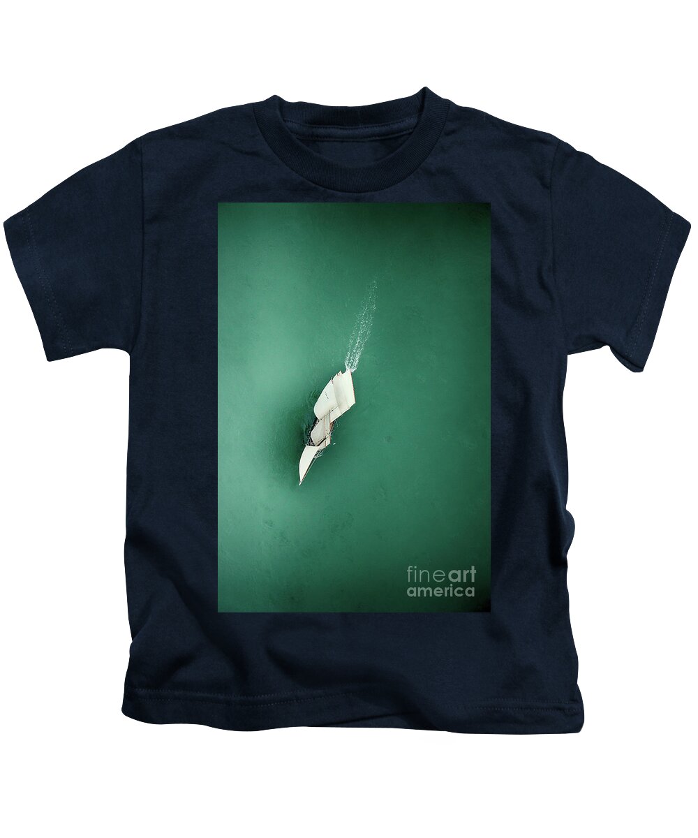 Artistic Kids T-Shirt featuring the photograph The Cancalaise by Frederic Bourrigaud