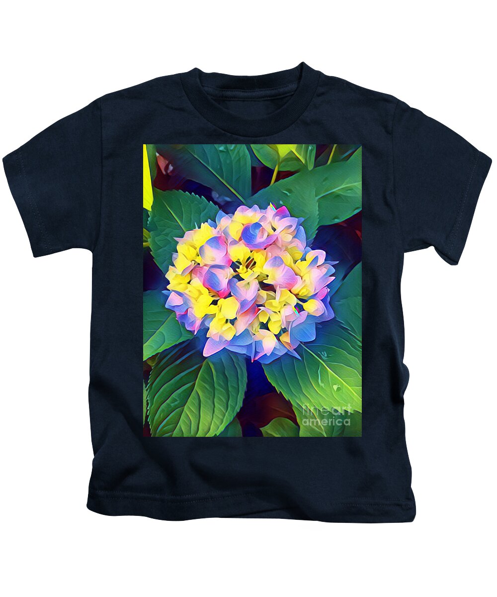 Hydrangea Kids T-Shirt featuring the photograph The Perfect One by Patsy Walton