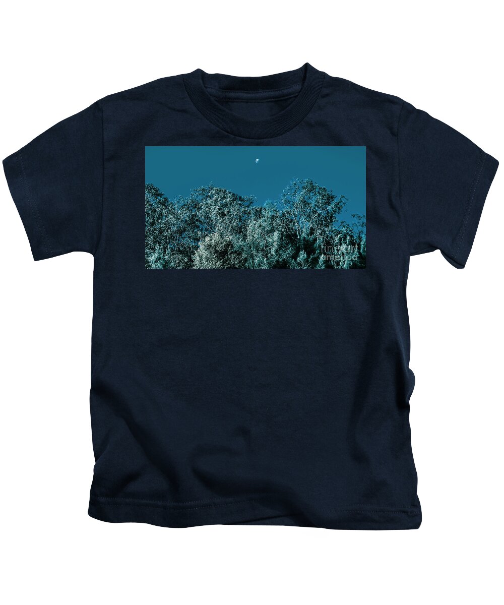 Night Kids T-Shirt featuring the photograph Twilight Pines by Jorgo Photography