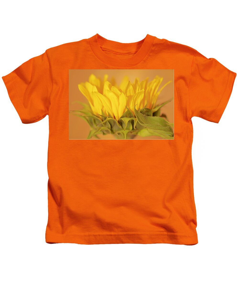 Sunflower Kids T-Shirt featuring the photograph Bright and Sunny #2 by Deborah Crew-Johnson