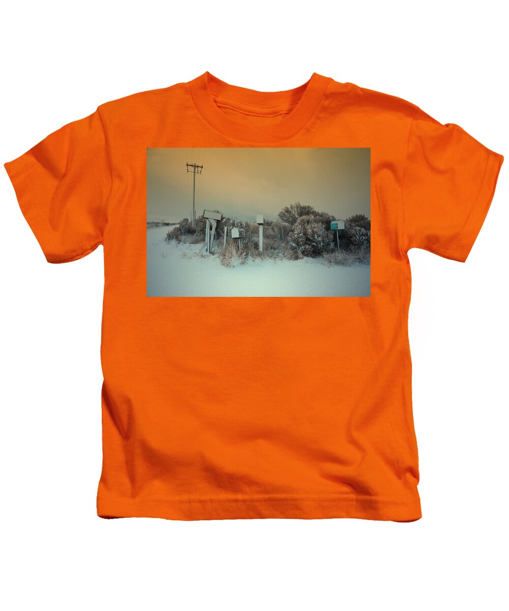 Snow Kids T-Shirt featuring the photograph Anticipation by Mark Ross
