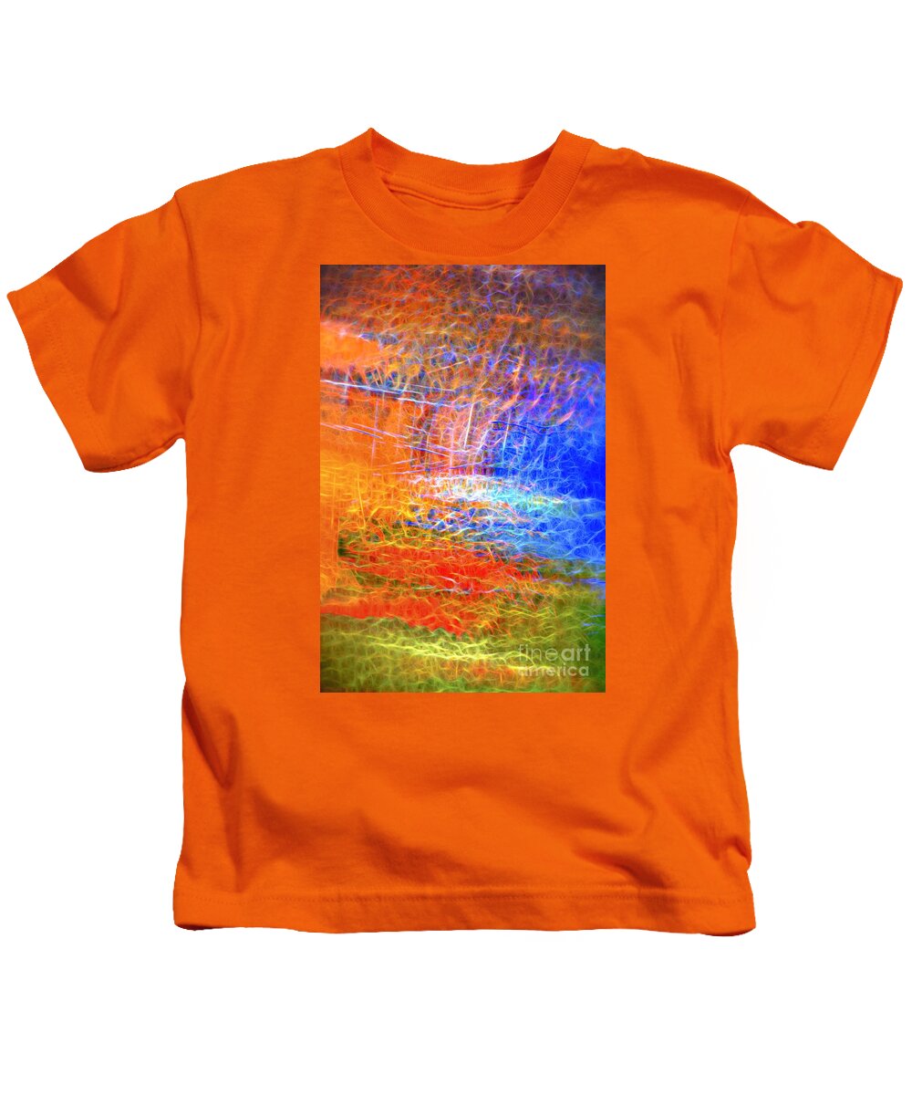 Celebration Kids T-Shirt featuring the photograph Celebration of Fire by Norman Gabitzsch