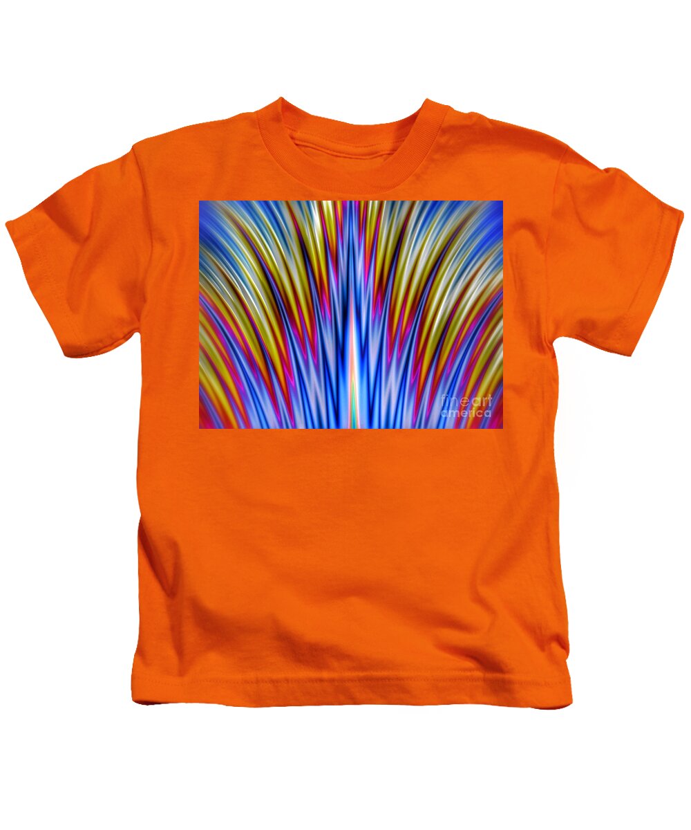 Whoosh Kids T-Shirt featuring the digital art Whoosh by Vix Edwards