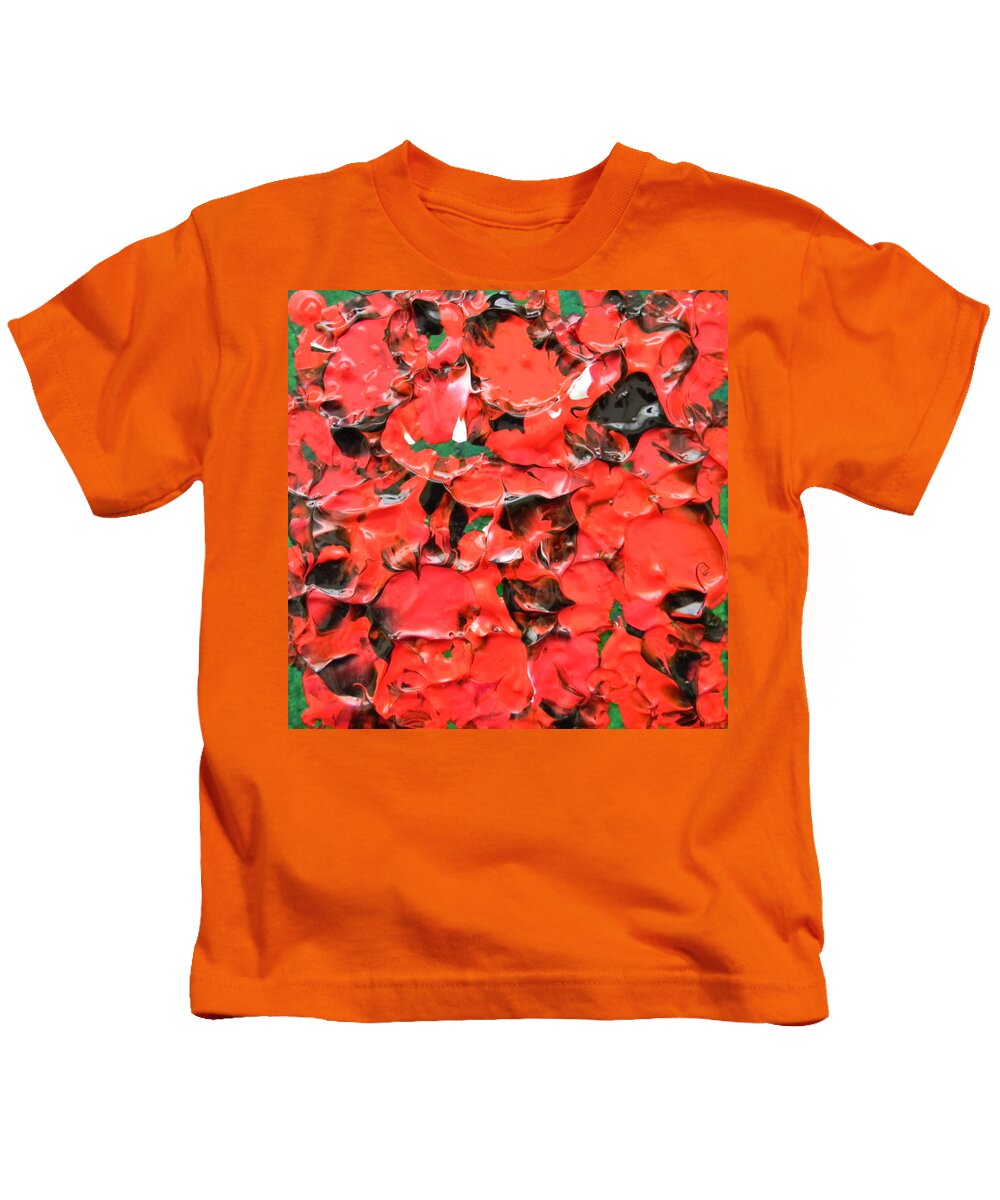 Remembrance Day Kids T-Shirt featuring the painting I Remember by Marwan George Khoury