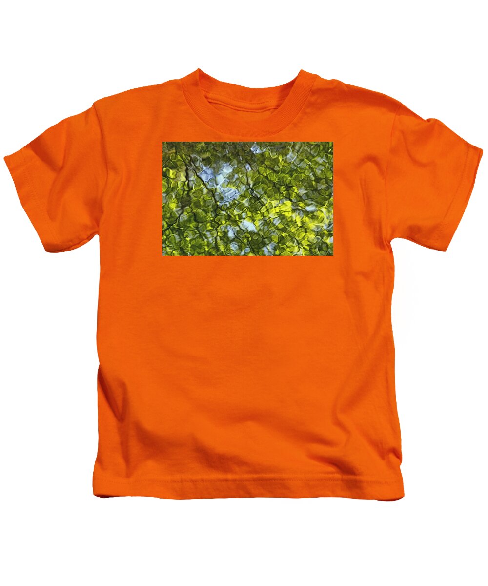 Water Kids T-Shirt featuring the photograph Witch Creek Ripples 1 #2 by Theo O'Connor
