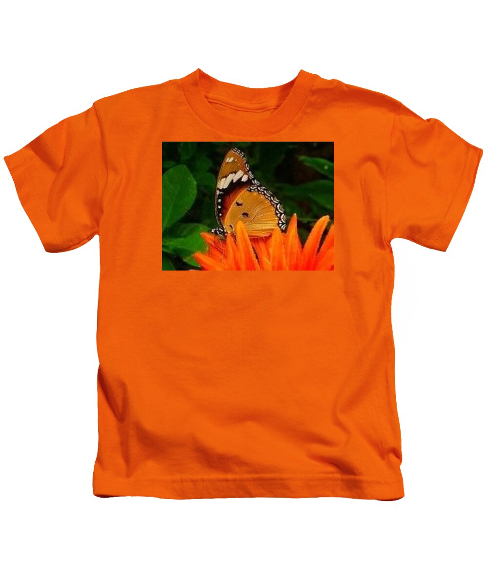 Butterfly Kids T-Shirt featuring the photograph Butterfly #3 by James Knecht