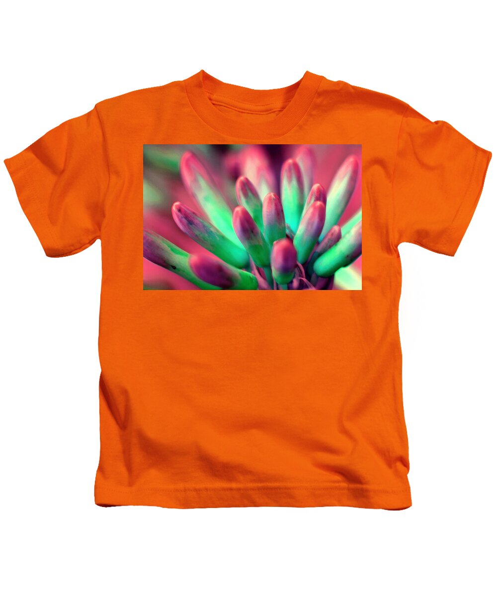 Altered Kids T-Shirt featuring the photograph Altered Flower - 18 by Andrew Hewett