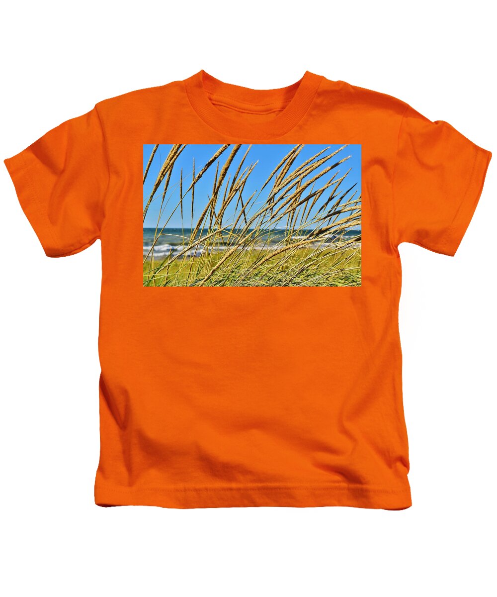 Coastal Living Kids T-Shirt featuring the photograph Coastal Relaxation by Nicole Lloyd