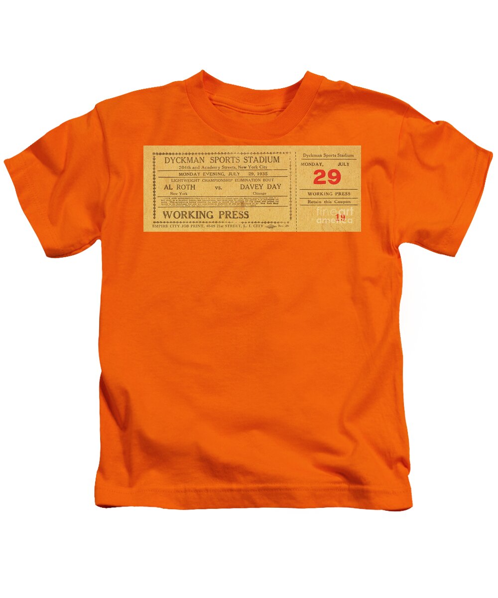 Dyckman Oval Kids T-Shirt featuring the photograph Dyckman Oval Ticket by Cole Thompson