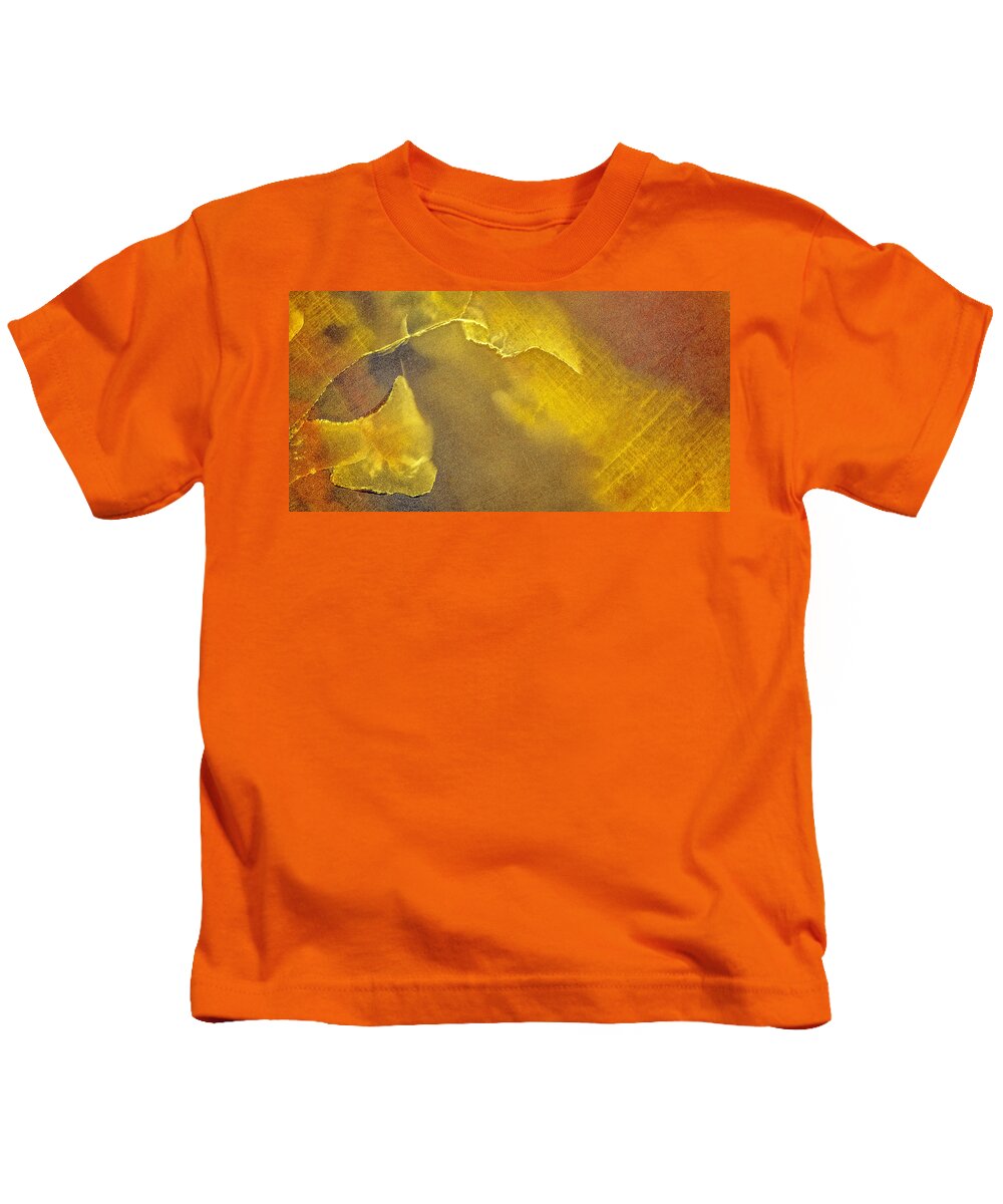 Macro Kids T-Shirt featuring the photograph Earth Portrait 001-120 by David Waldrop