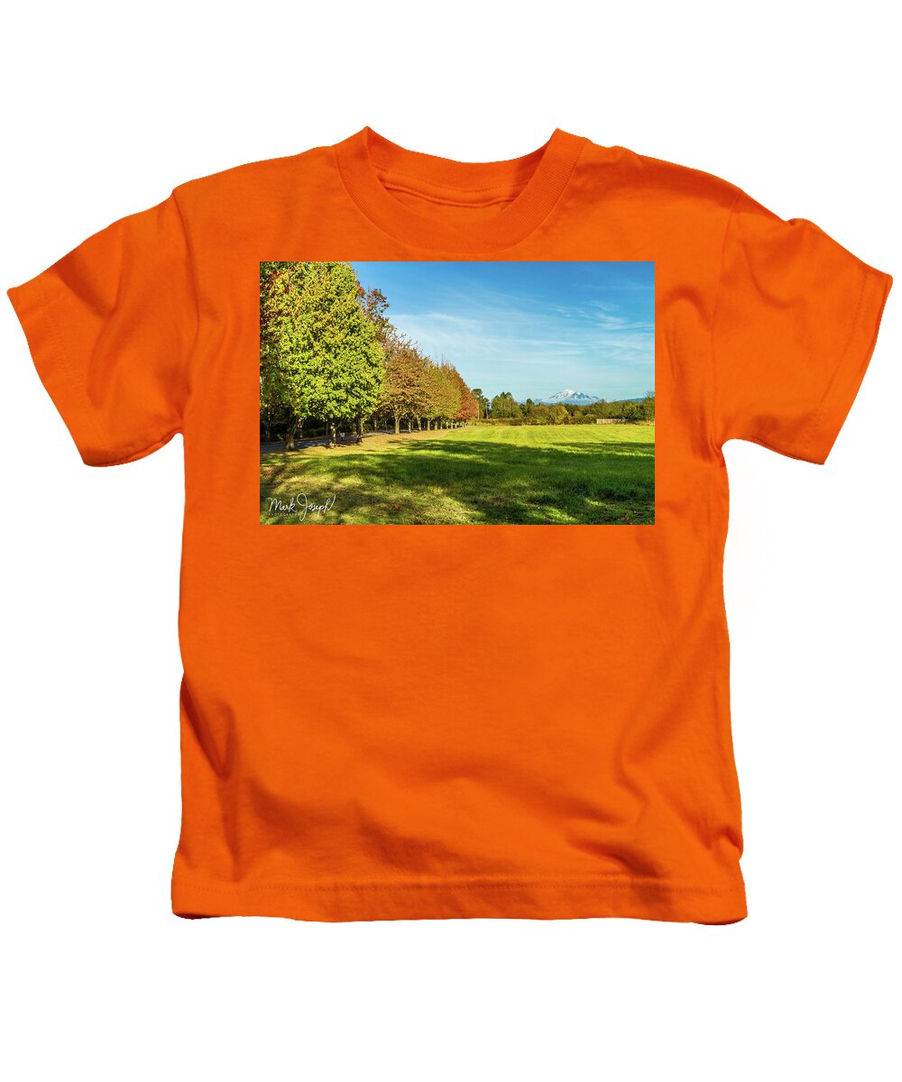 Fall Kids T-Shirt featuring the photograph Hovander in the Fall by Mark Joseph