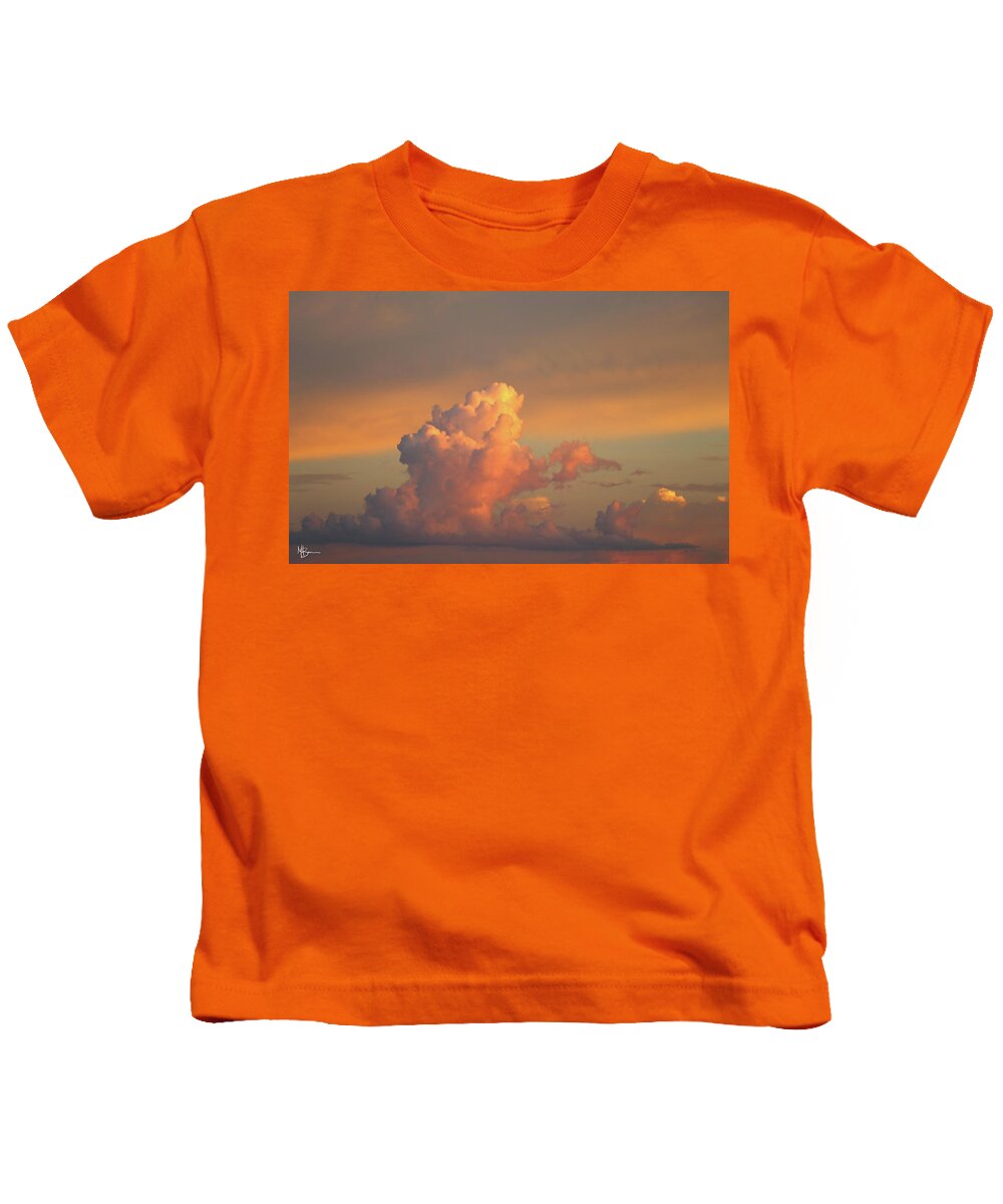 Sky Kids T-Shirt featuring the photograph Majestic Sky by Mary Anne Delgado