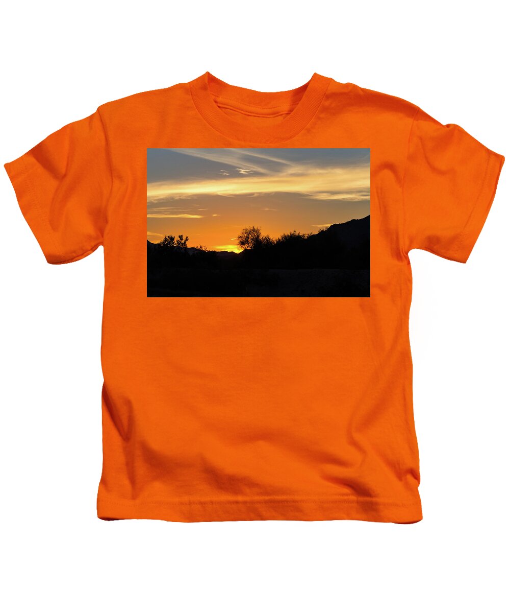 Painted Kids T-Shirt featuring the photograph Painted Sky by Douglas Killourie