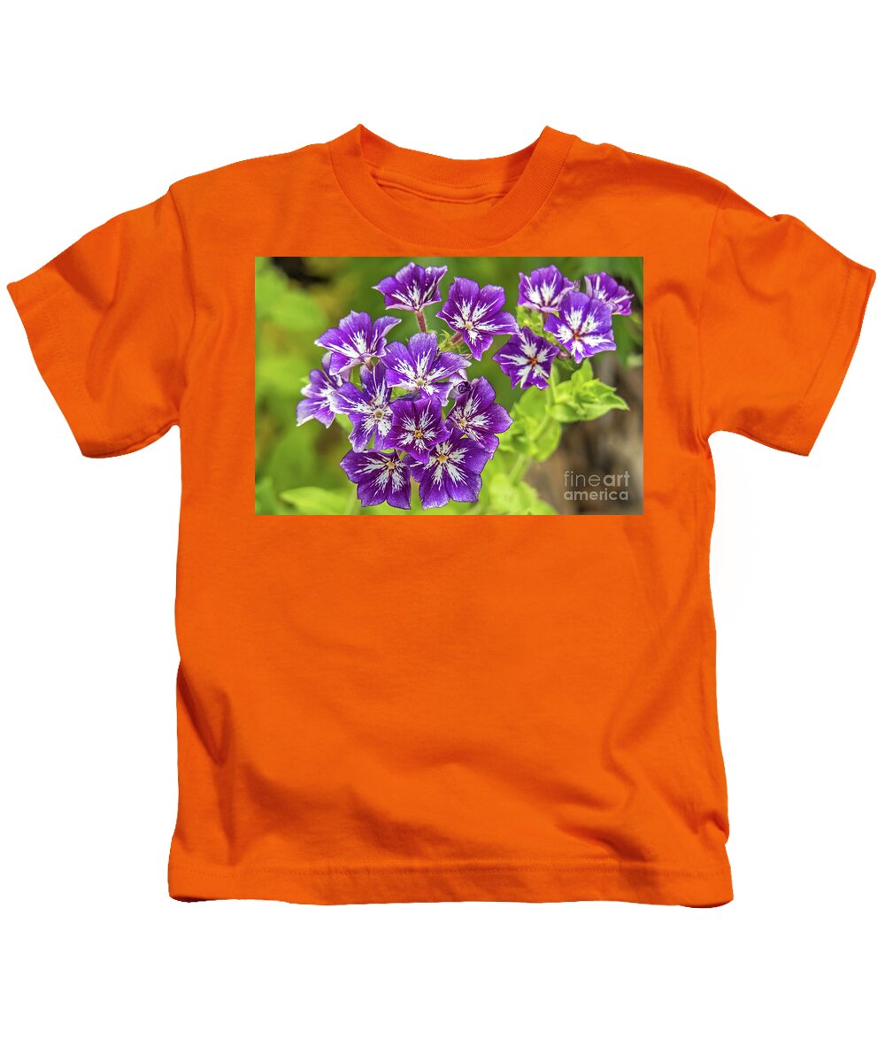 Flowers Kids T-Shirt featuring the photograph Purple Passion by Kate Brown