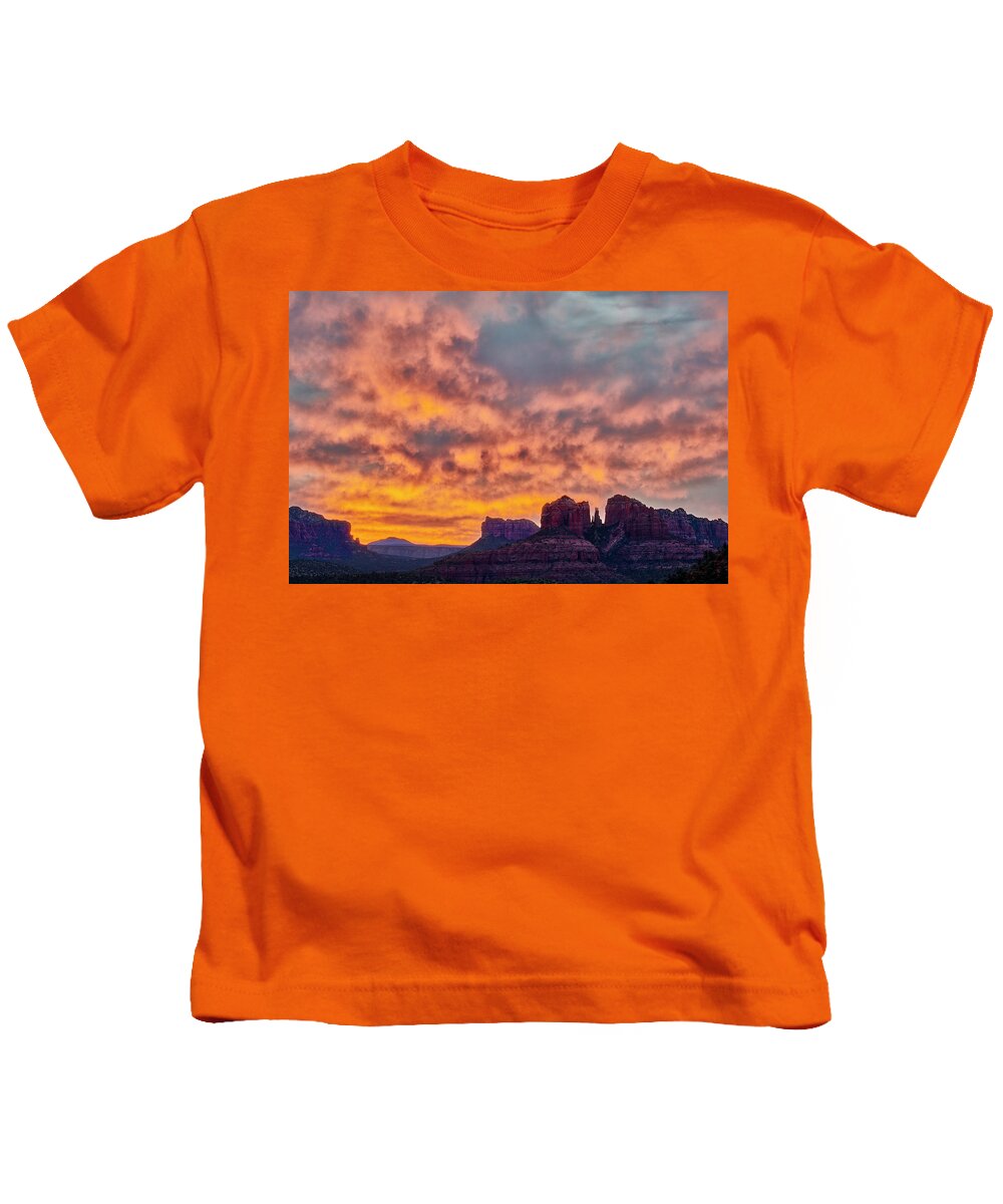 Sedona Kids T-Shirt featuring the photograph Red Rock in the Morning by Jon Glaser