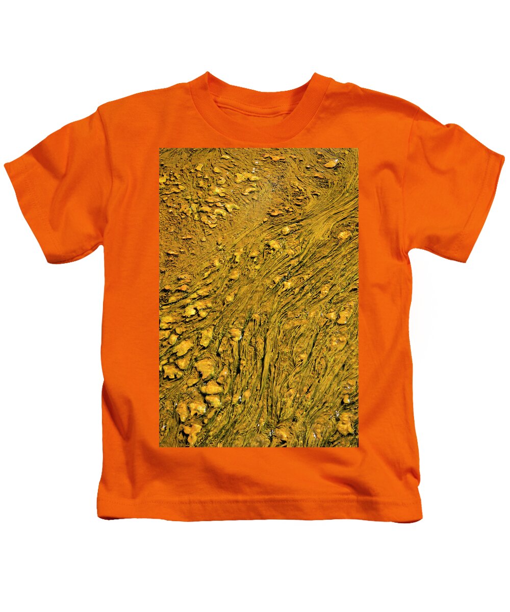 Wyoming Kids T-Shirt featuring the photograph Sands of Gold by Norman Reid