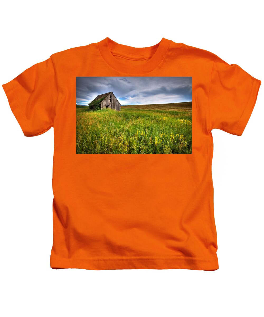 Swan Valley Kids T-Shirt featuring the photograph Swan Valley by Ryan Smith