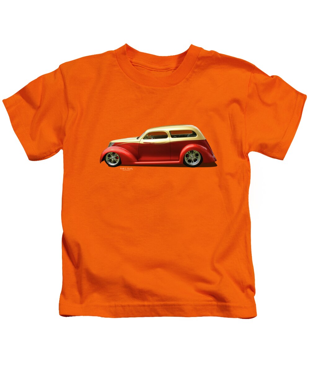 Car Kids T-Shirt featuring the photograph Top Quality by Keith Hawley