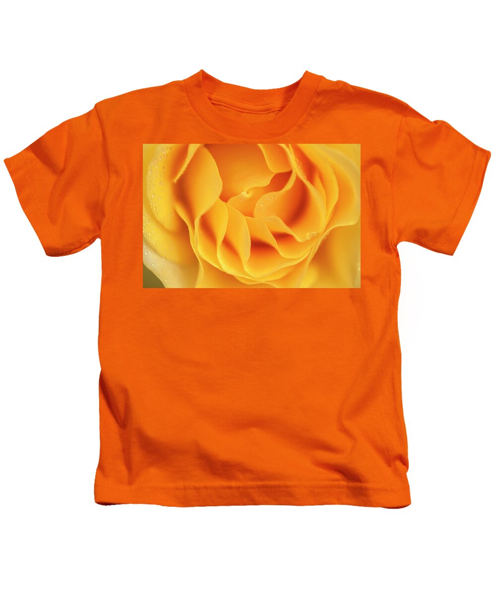 Flower Kids T-Shirt featuring the photograph Yellow rose of Texas by Usha Peddamatham