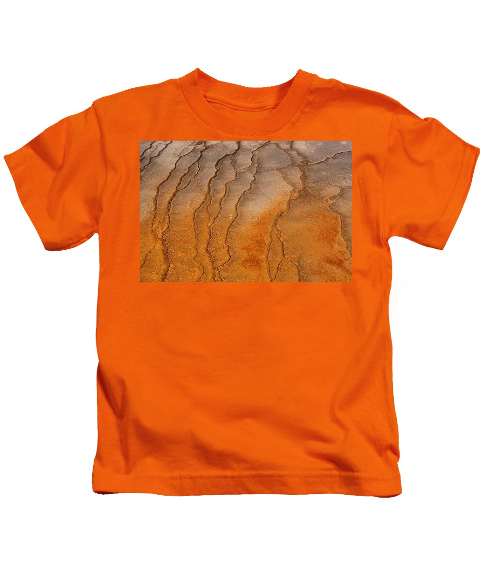 Texture Kids T-Shirt featuring the photograph Yellowstone 2530 by Michael Fryd